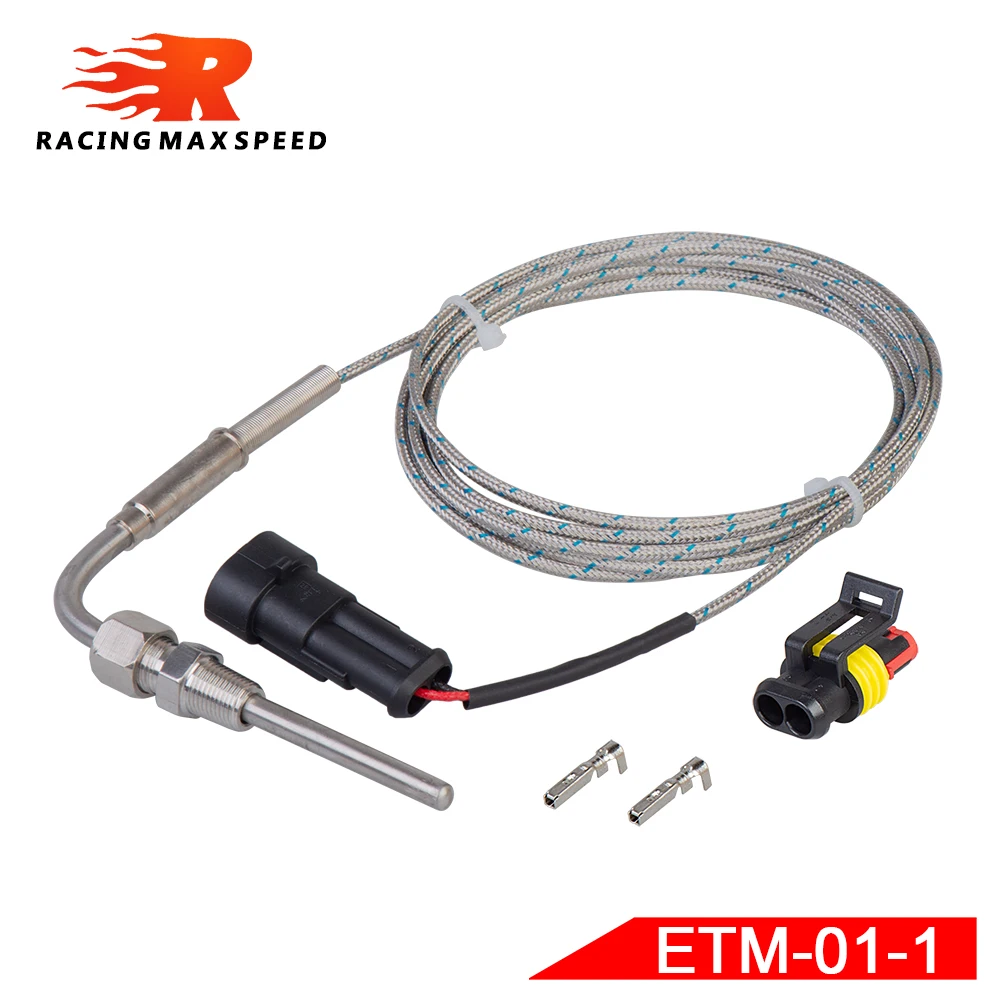 Medidor de temperatura de escape impermeable para coche, medidor de Gas de escape Digital con Sensor EXT, medidor de temperatura Turbo para 4WD Hilux Patrol EGT