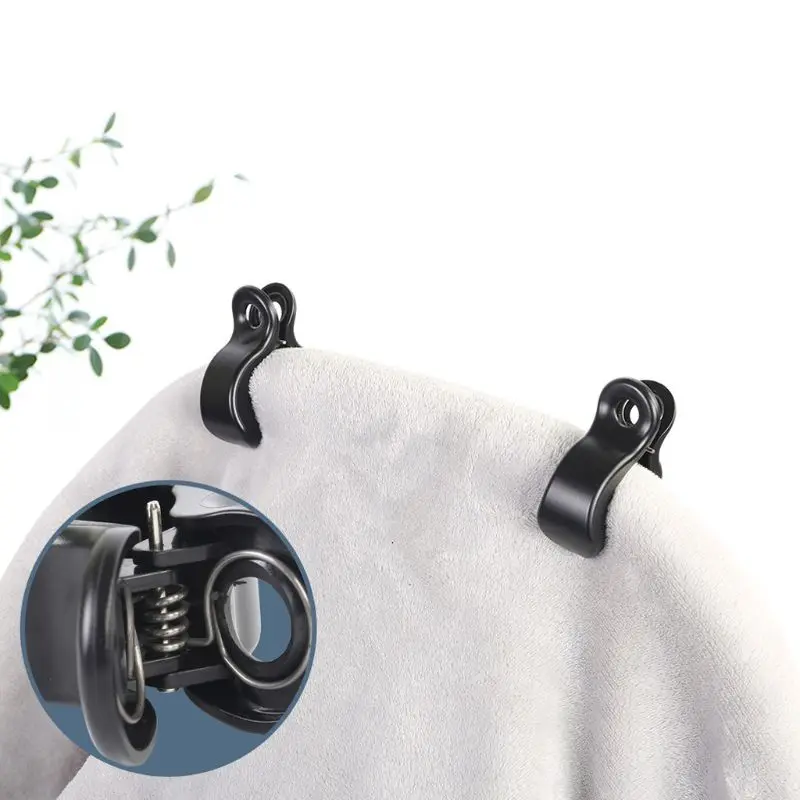 4แพ็คเด็กรถที่นั่งโคมไฟของเล่นรถเข็นเด็ก Peg Hook ผ้าห่มคลิป P31B