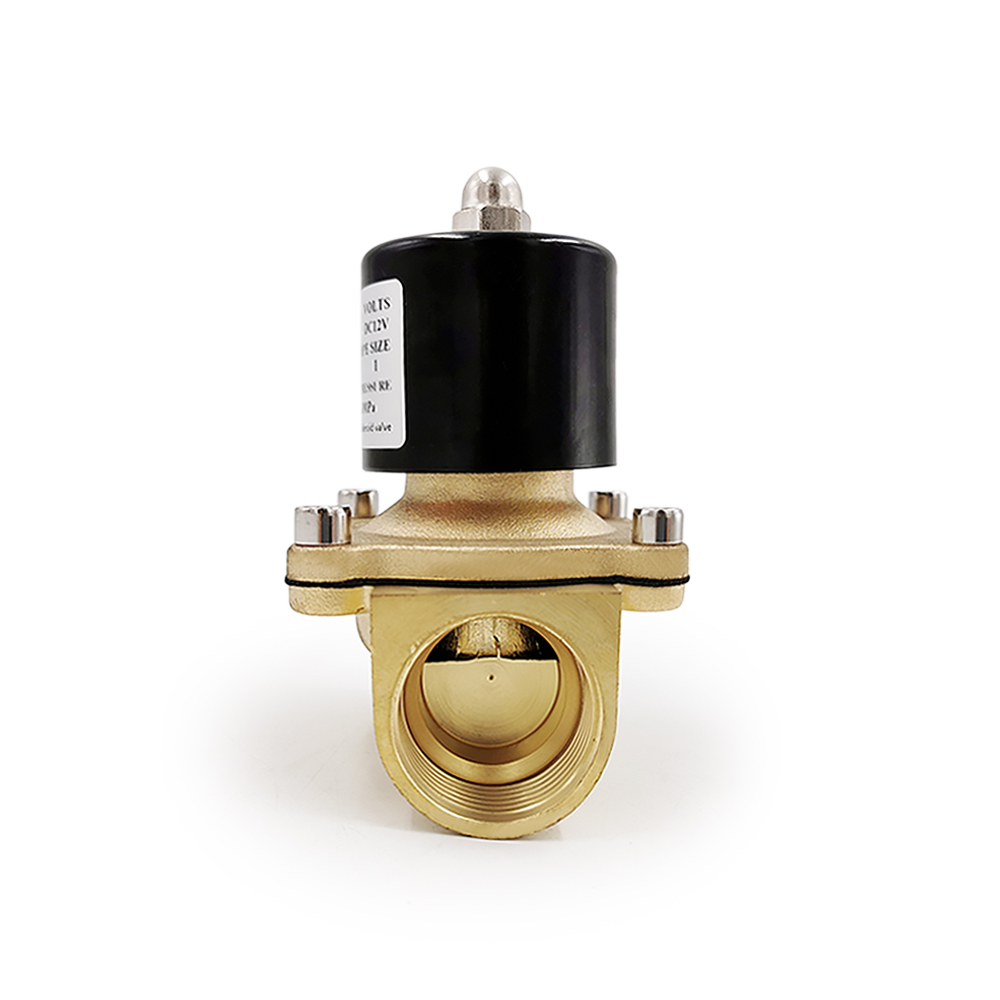 1/2 "3/4" 1" 電気ソレノイドバルブ DN15 DN20 DN25 N/C 空気圧バルブ水油空気 220V AC