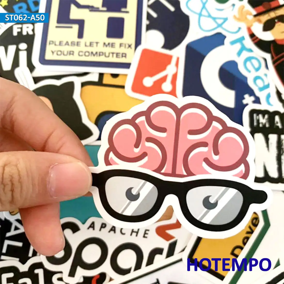 50 Piezas, Lenguaje de programación, Geek de Internet, Programador Pegatinas, para el teléfono, Scrapbook, coche, moto, bicicleta, equipaje, monopatín, guitarra, casco, Portátil Pegatinas, Juguetes