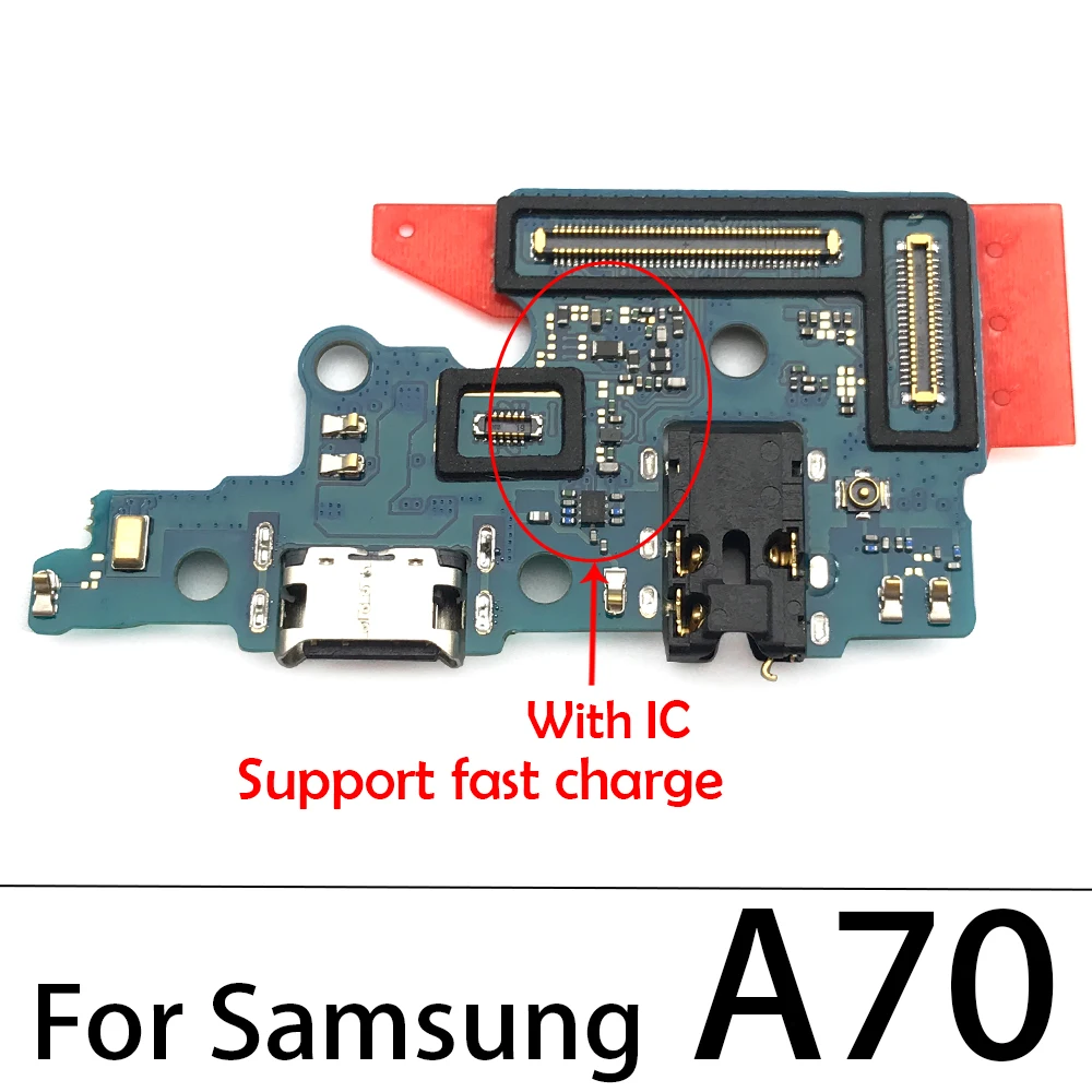 Sạc USB Cổng Sạc Dock Kết Nối Ban Cáp Mềm Cho Samsung A50 A505 A10 A20 A30 A40 A60 A70 A01 a11 A21s A31 A51 A71
