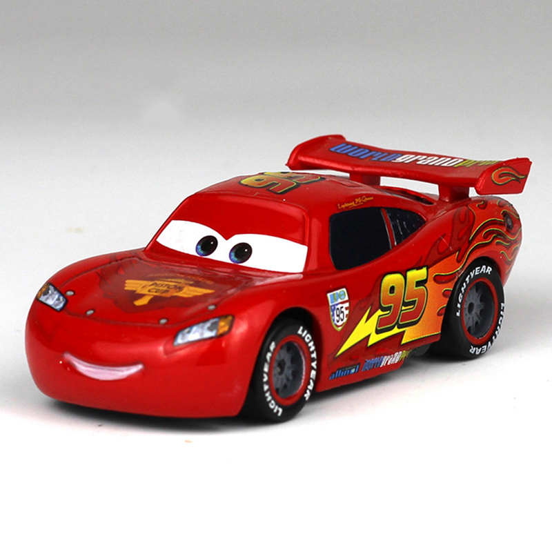 Disney Pixar Cars 1 2 3 Speelgoed Zuiger Cup Racer Lightning McQueen Dinoco Jackson Storm Legering Metaal Model Auto 1:55 Jongen Kinderen Gift