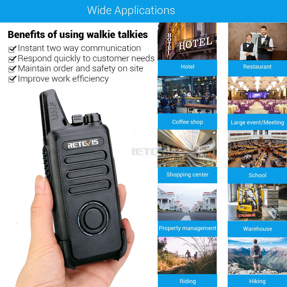 Retevis rt22s Freis prec heinrich tung Walkie Talkie 2 stücke rt22 Upgrade Vox Hidden Display Zwei-Wege-Funk-Transceiver Walkie-Talkies Reisen/Camp