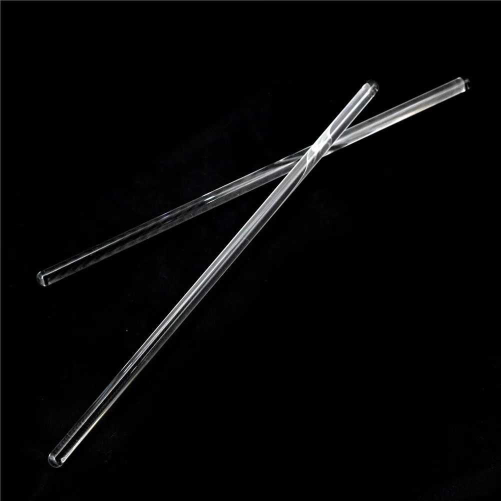 2 Pcs 6*200 Millimetri di Vetro Asta di Agitazione per Uso di Laboratorio Mescolando Agitatore Laboratorio 150 Mm X 5 Mm di Scuola Trasparente di Vetro Burette Miscelatore Commercio All'ingrosso