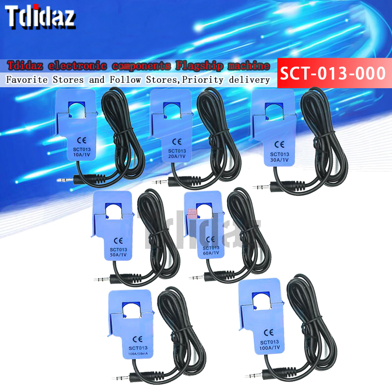 SCT-013-000 10A 20A 30A 50A 60A 100A open-close stromwandler AC strom sensor