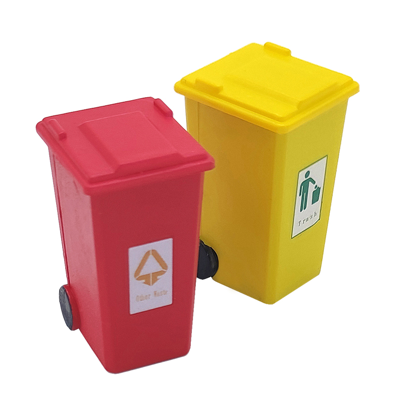 1:87/64/50 miniatur Mini Simulation Ashcan Modell Sand Tabelle Szene Straße Landschaft Dekoration Mülleimer Ashbin