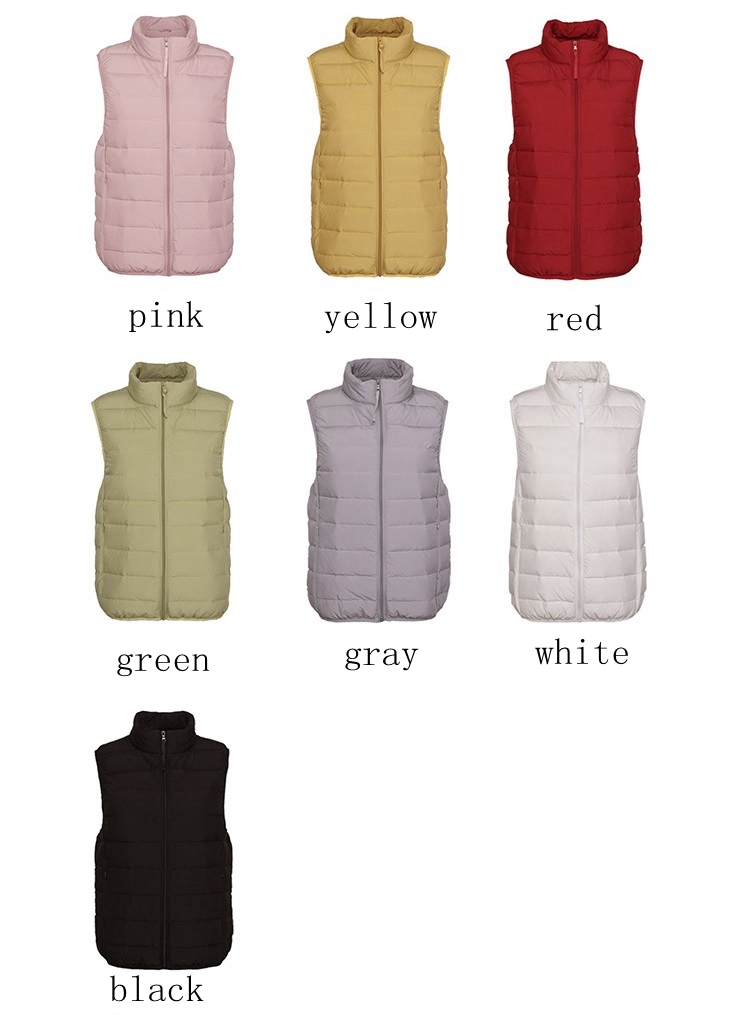 NewBang Matt Fabric Women Sleeveless Ultra Light Down Vest Women White Duck Down Vest Female Stand Collar Slim Warm Waistcoat