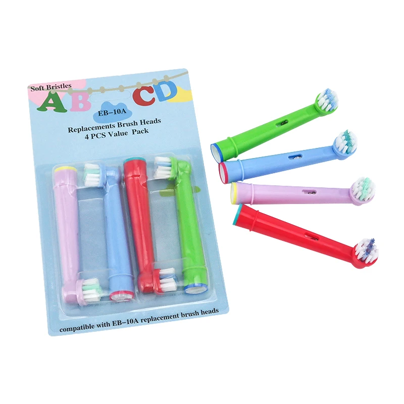 4 Cái/gói EB-25A Nhạy Cảm Vệ Sinh Bàn Chải Đánh Răng Điện Đầu Bàn Chải SB-417A Chăm Sóc Răng Miệng Cho Răng Miệng B Sức Sống Dual Clean