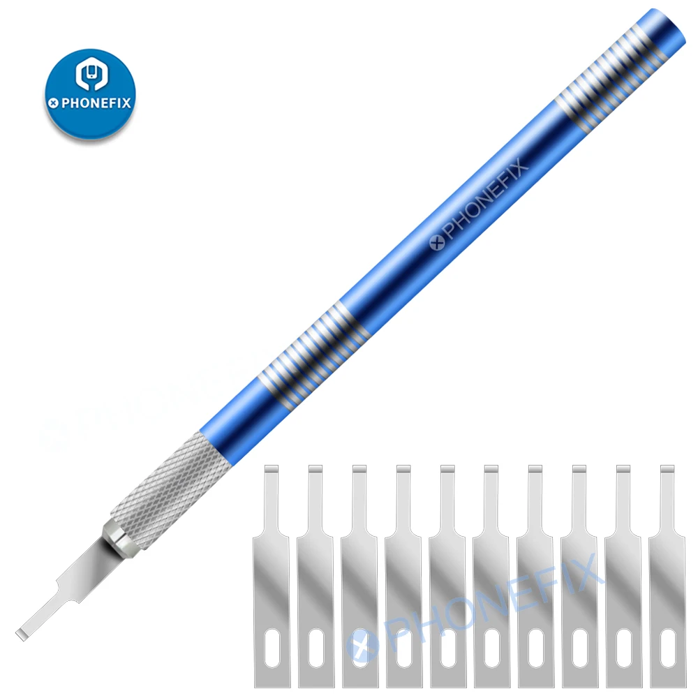 Kim Loại Dao Mổ Dao Lưỡi Dao Mặt ID Máy In Sửa Chữa Lưỡi Dao Đặc Biệt Bộ Dành Cho iPhone X XR XS 11 Pro Max mặt Lưới Bảo Dưỡng