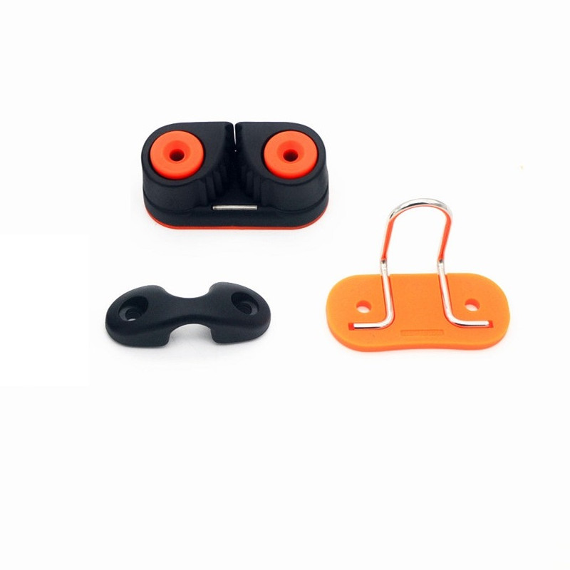 Taco de leva con rodamientos de bolas de material compuesto con anillo de acero inoxidable, kit de leva Carbo, carenado de cuerda