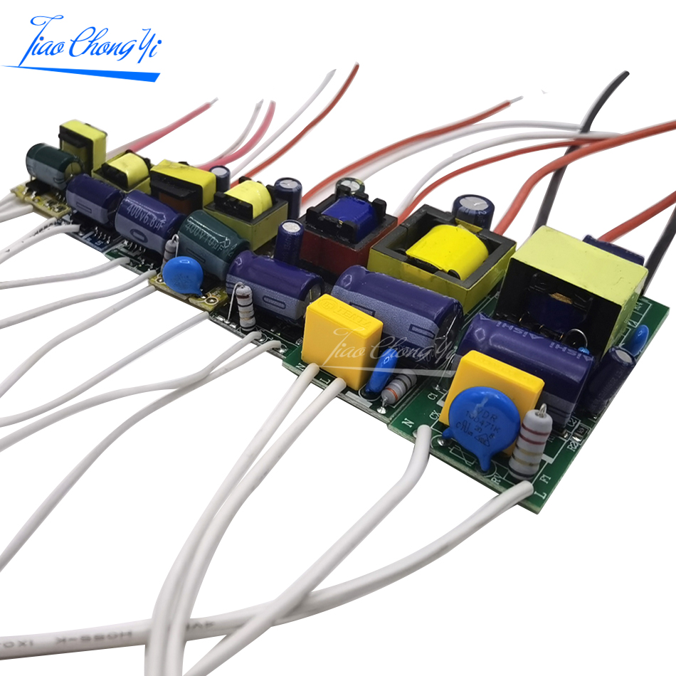LED-Treiber 300mA Platine 1-3W 4-5W 4-7W 8-12W 18-25W 25-36W LED-Netzteil-Beleuchtungstransformatoren für Treiber-LED-Licht