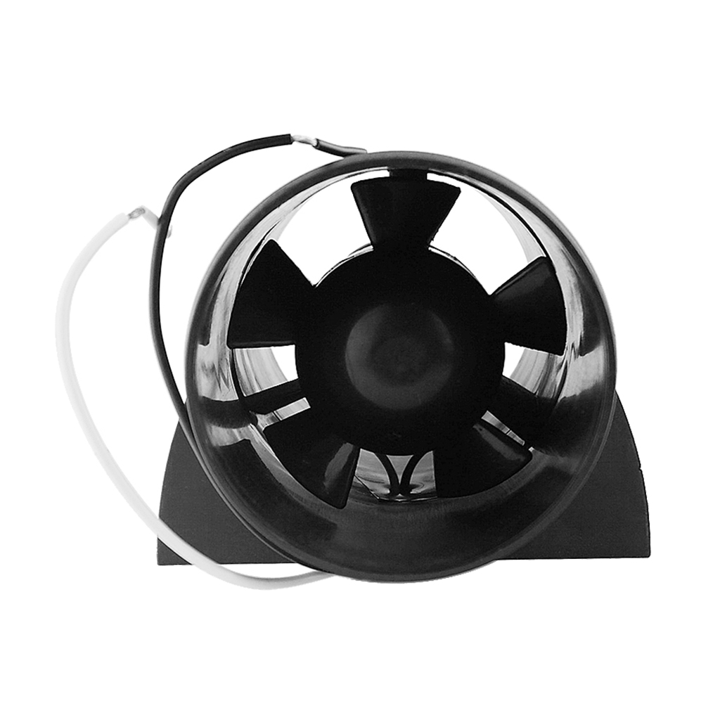 12V インライン送風機ボートビルジエンジンマリンキャビン換気ファン、耐食性 ABS マリンボート部品