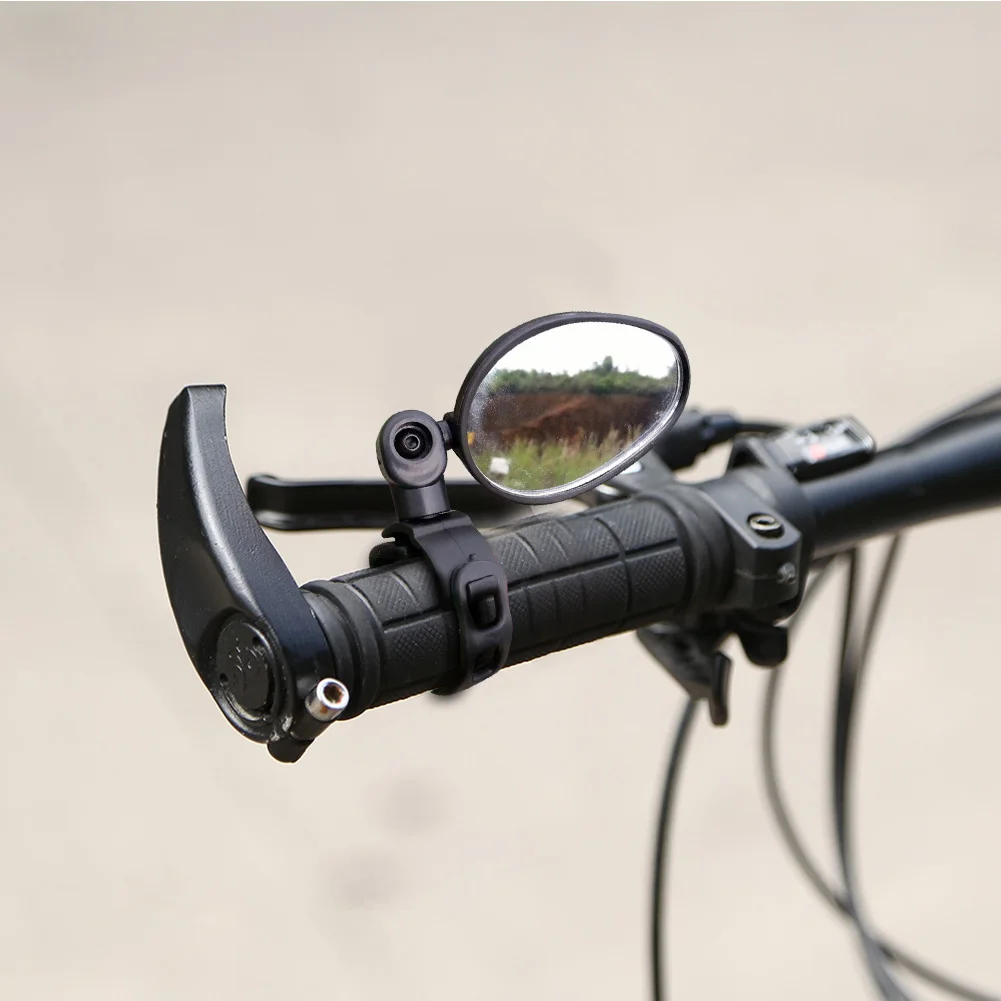 2pcs Universal Mountain Bicycle Rearview Mirror 360 Degree Rotatable Scooter Bike Handlebar Rear View Reflector Cycling Accessor