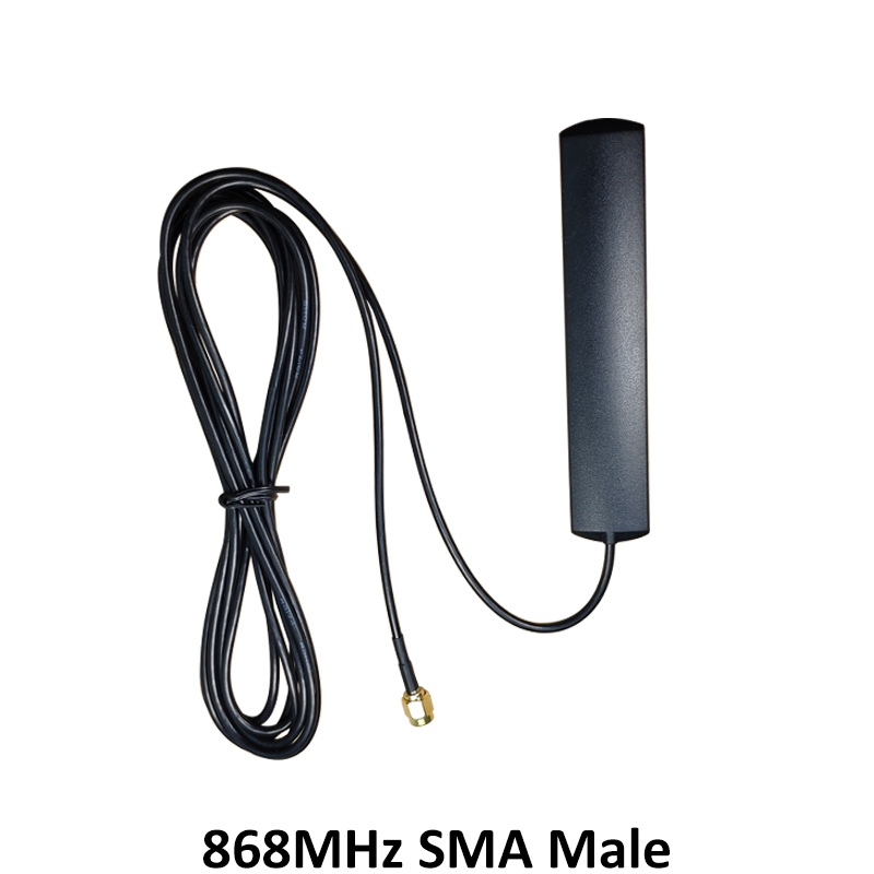 GSM-Antenne 868 MHz 915 MHz geklebter Streifen 868 m Patch-Antenne SMA-Stecker Antenne 3 Meter Kabel 868 MHz 915 IOT-Antennenantenne