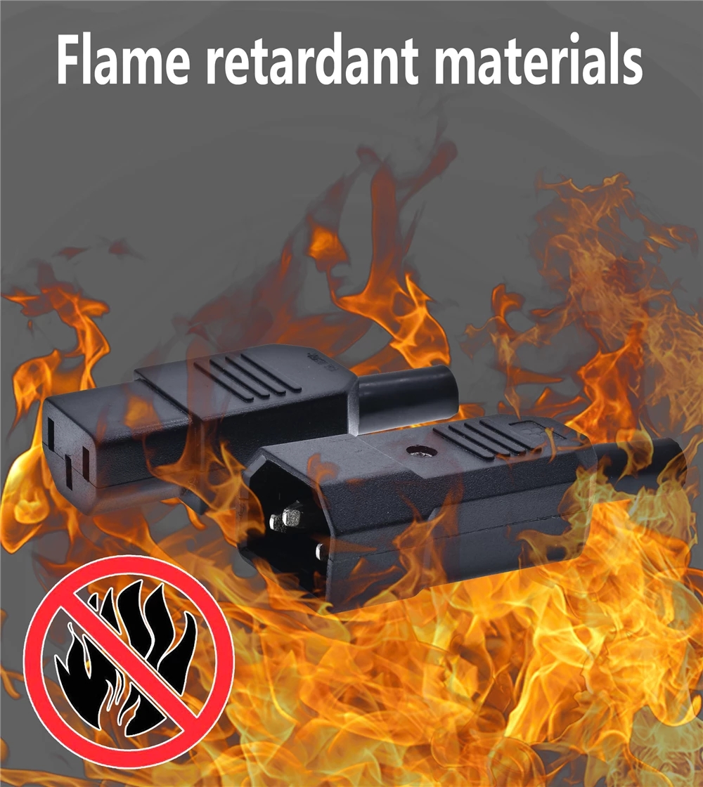 AC stecker 250v10a IEC320 C13 C14 AC PDU UPS verdrahtete steckdose inline kabel montieren installieren elektrische Panel Buchse AC buchse