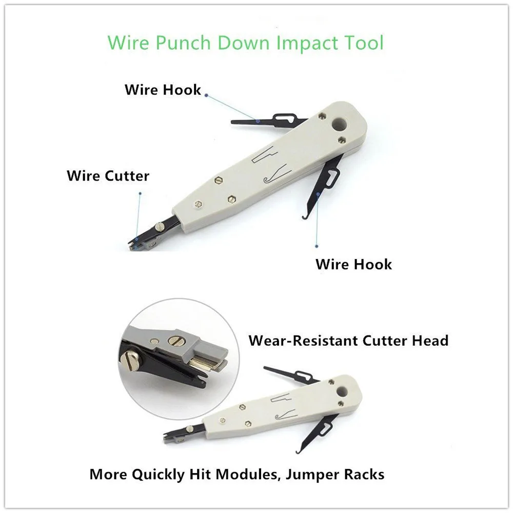 ONTi Mạng Bộ Dụng Cụ Chuyên Nghiệp Di Động Ethernet Bảo Dưỡng Máy Tính LAN Cáp Crimper Cắt Sửa Chữa Với Túi