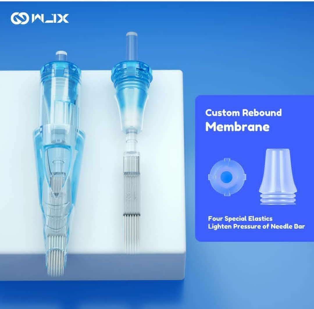 WJX 20 個 RL RLB RLT タトゥーカートリッジ針ラウンドライナー使い捨てメイクマシンペン針 Dragonhawk タトゥー用品