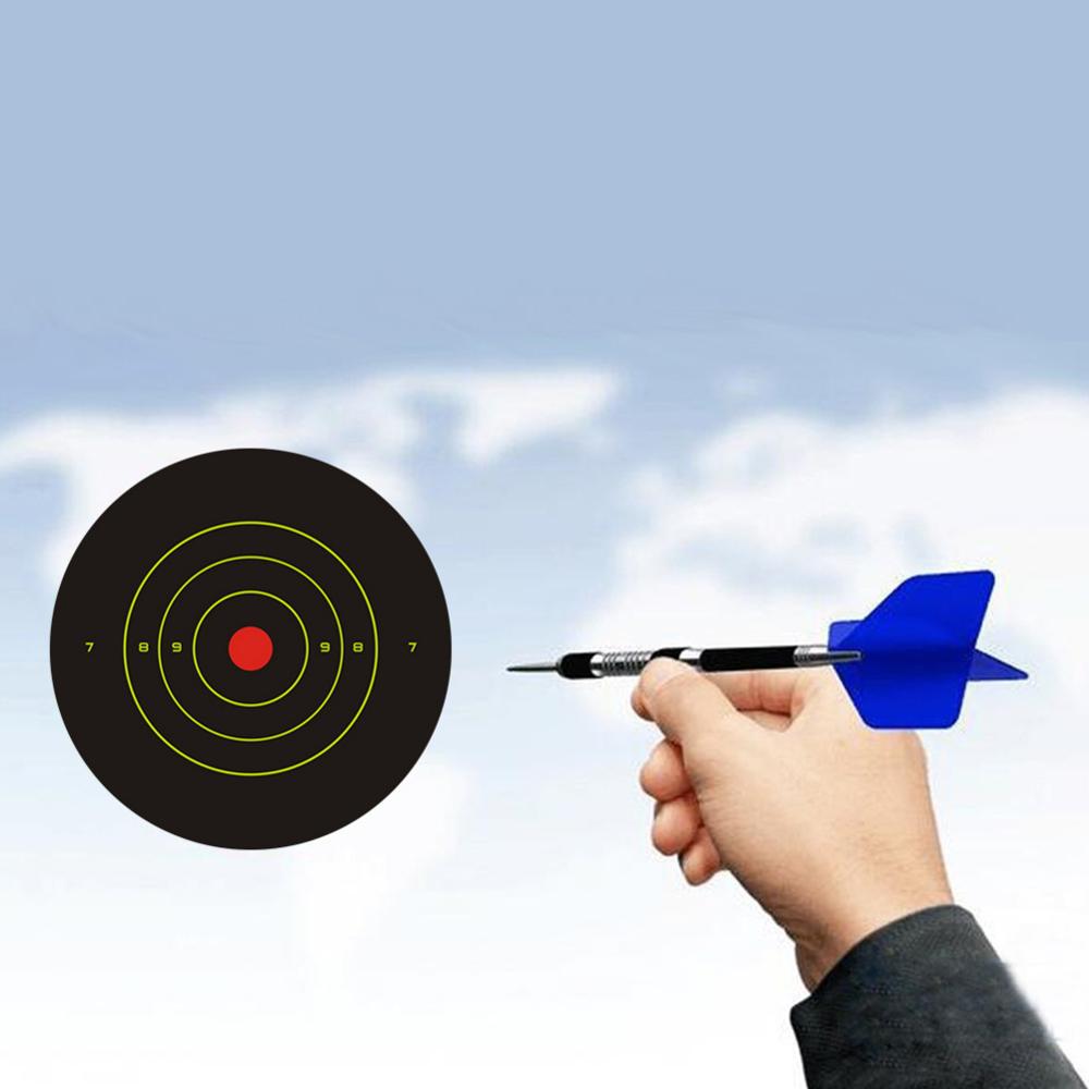 25/50pcs rond cible Pasters tir autocollants 8 pouces auto-adhésif autocollants tir et chasse cible points autocollant pistolet fusil