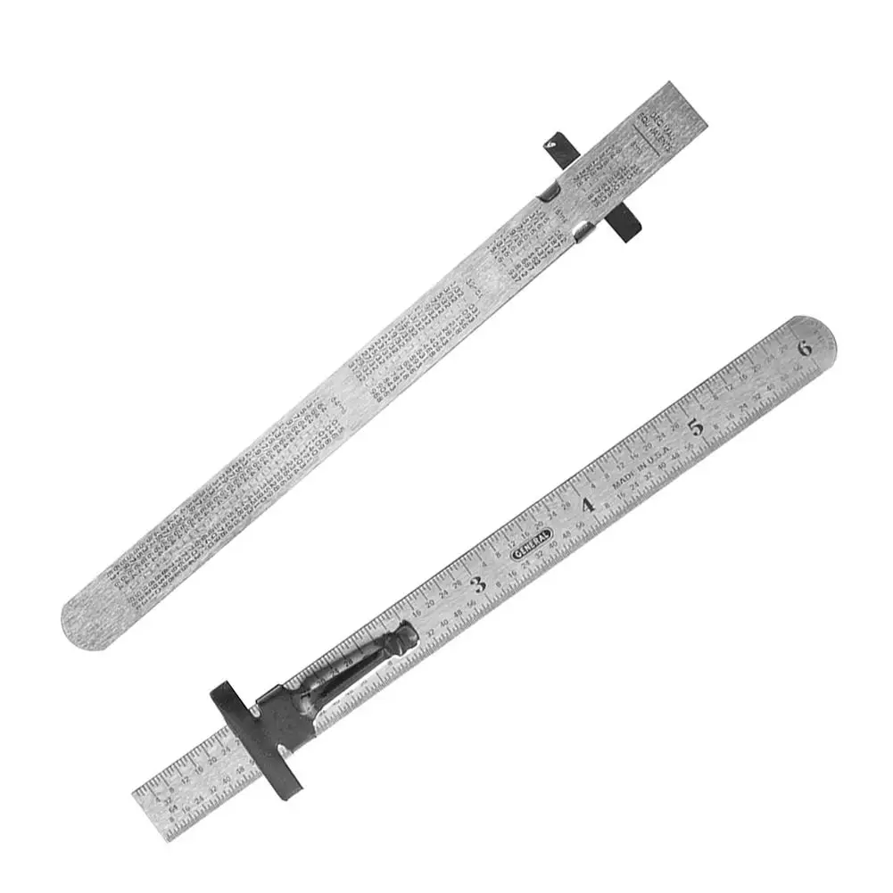 6Inch Thước Chính Xác Bằng Thép Không Gỉ Thước Có Kẹp Chiều Cao Chiều Sâu Đo Dụng Cụ