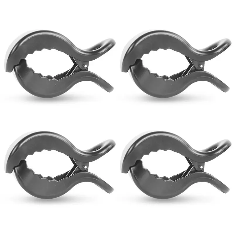 4แพ็คเด็กรถที่นั่งโคมไฟของเล่นรถเข็นเด็ก Peg Hook ผ้าห่มคลิป P31B