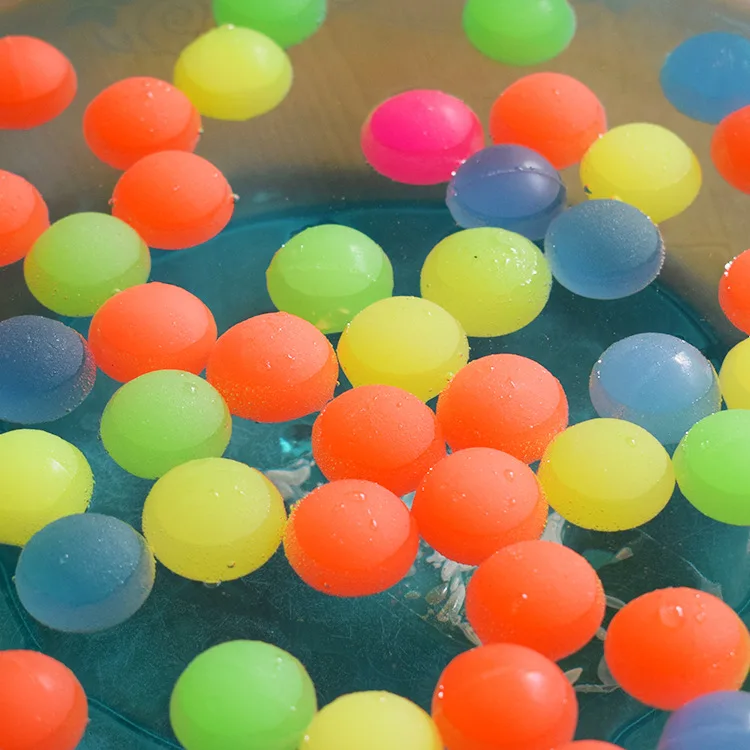 12 ชิ้น/ล็อต Luminous Moonlight High BOUNCE ของเล่นเด็กของขวัญ PARTY ตกแต่งเด็ก GLOW in the Dark Bouncing Ball GYH
