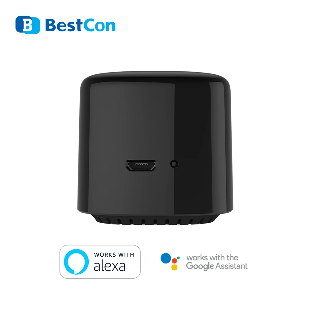 BroadLink RM4 BestCon RM4C mini Wi-Fi Control remoto universal inteligente por voz con Google Home y Alexa Smart Home HUB