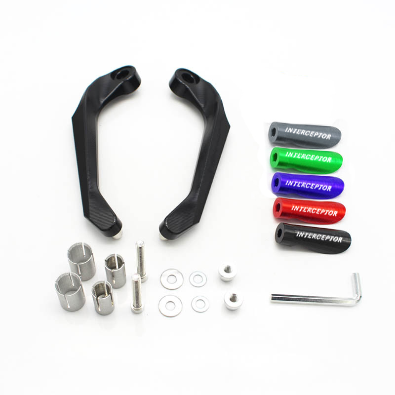 Untuk Royal Enfield 650 Interceptor Motor Universal Pegangan Setang Pelindung Rem Kopling Tuas Menangani Bar Pelindung