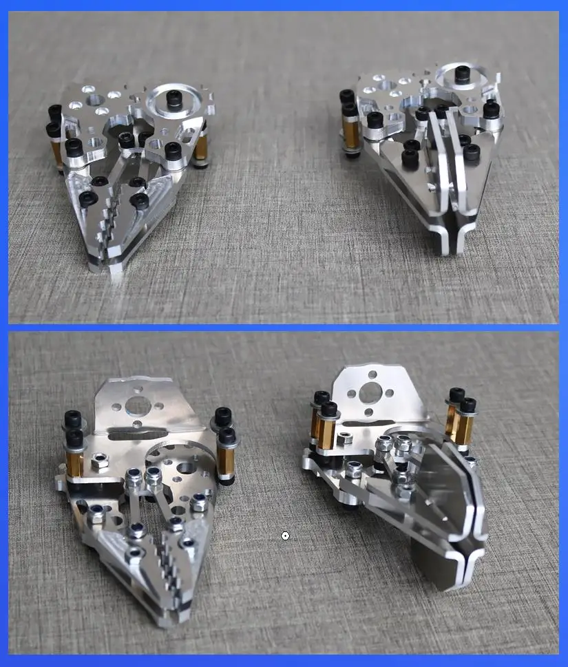 Double-ended Combination Robot Gripper Manipulator Claw Clab Clamp Robotic Arm Mechanical Gripper Metal Bracket