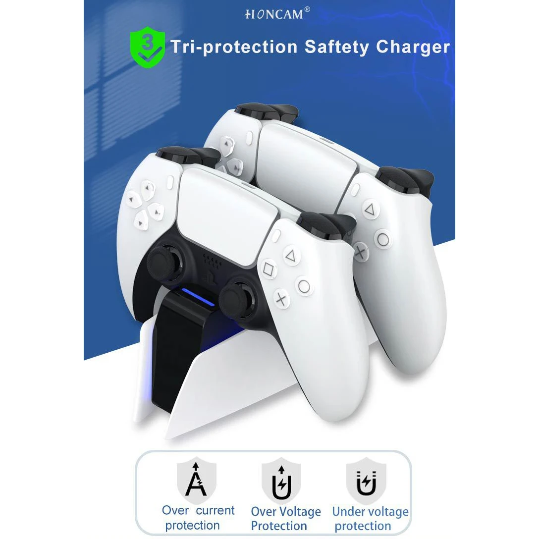 Cargador de batería para Sony Play Station, Accesorios de Control de doble sentido, base de carga, PS5, PS 5, Dualsense, nuevo