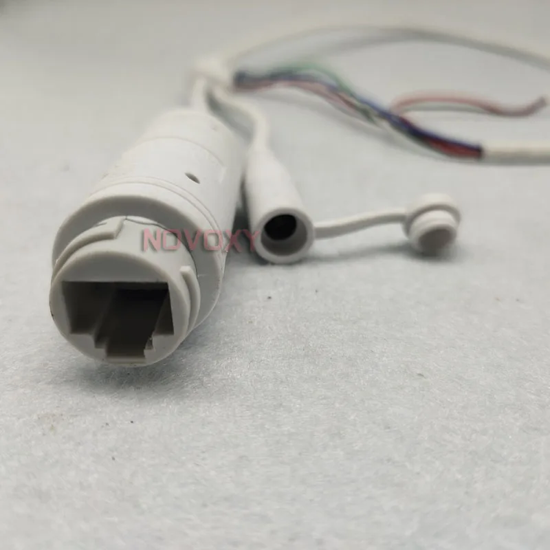 Cable PoE de 48V a 12V con cámara IP de Audio CC, Cable RJ45, módulo PoE integrado para módulo de placa de cámara IP CCTV