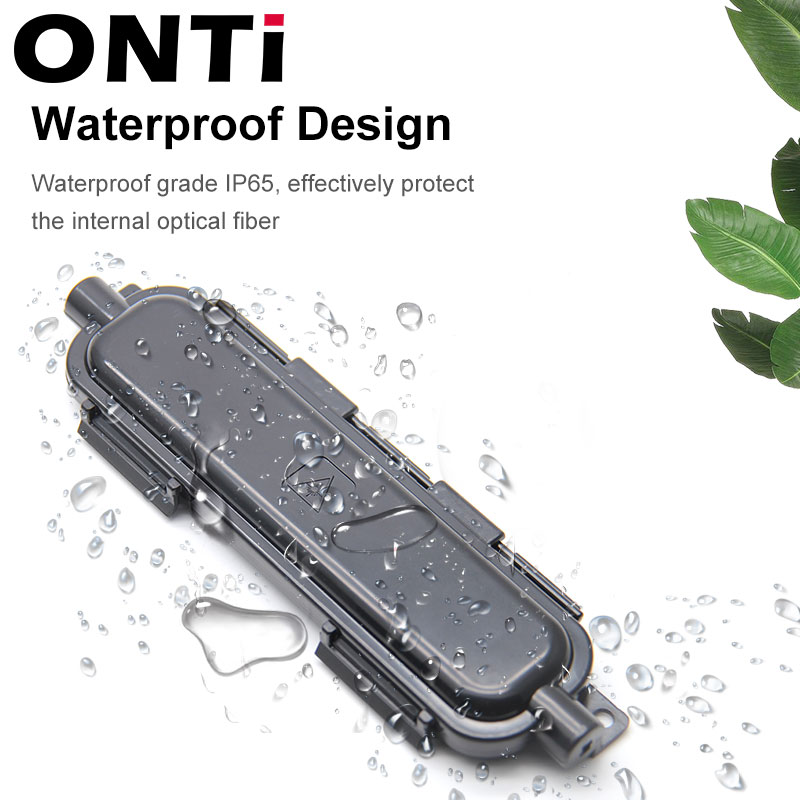 ONTI 10 шт. FTTH Drop коробка для защиты оптического волокна Кабель Rotection коробка с SC Тип адаптера Водонепроницаемая защищенная коробка