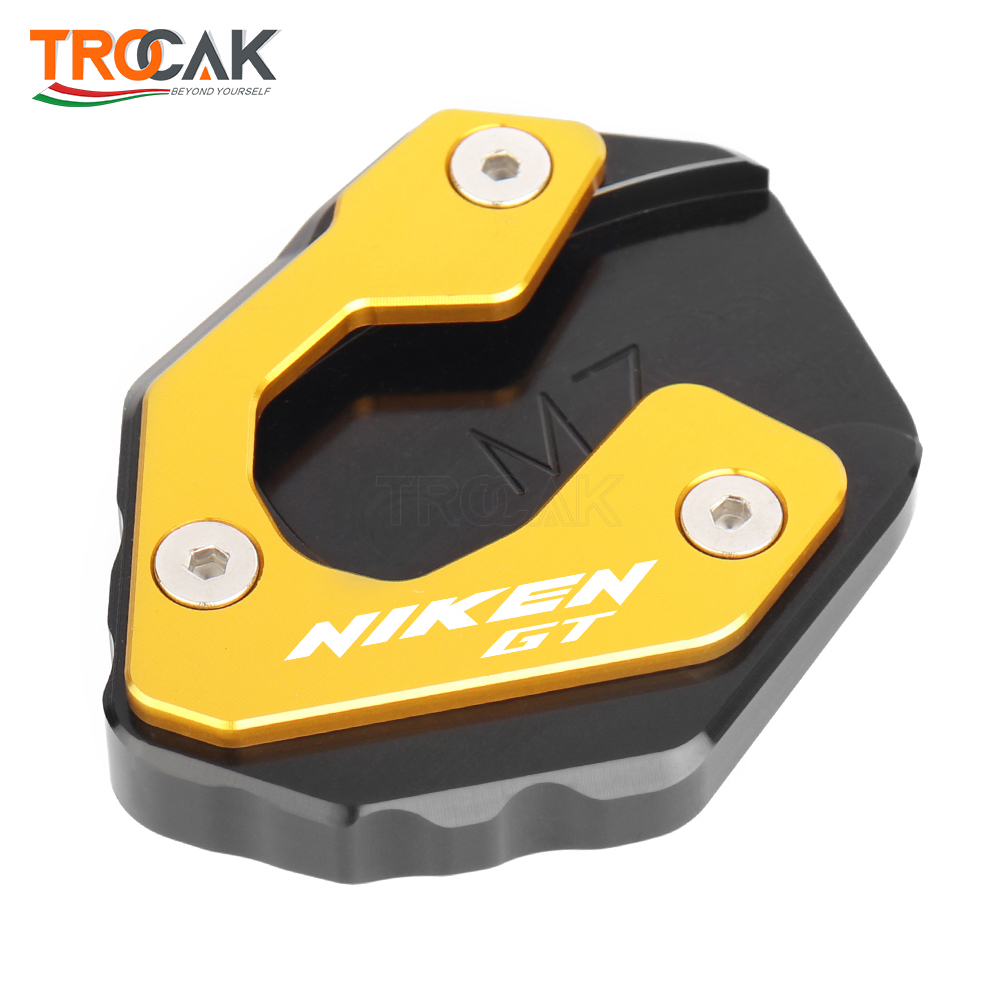 CNC sepeda motor Kickstand pijakan kaki samping bantalan dukungan pelat untuk YAMAHA NIKEN 2018-2022 NIKEN GT 2019 2020 2021 2022