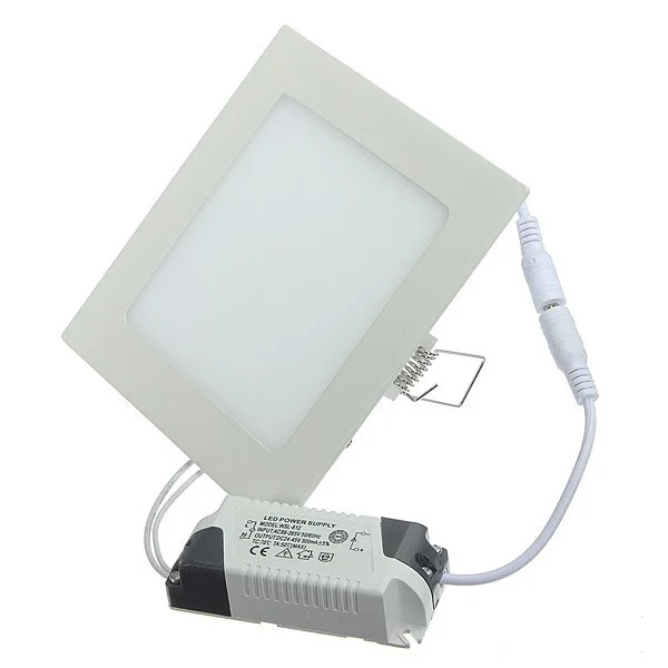 Dimmable led downlight 3W 4W 6W 9W 12W 15W 25W Square LED Spot light AC85~265V ceiling light Indoor Recessed Downlight