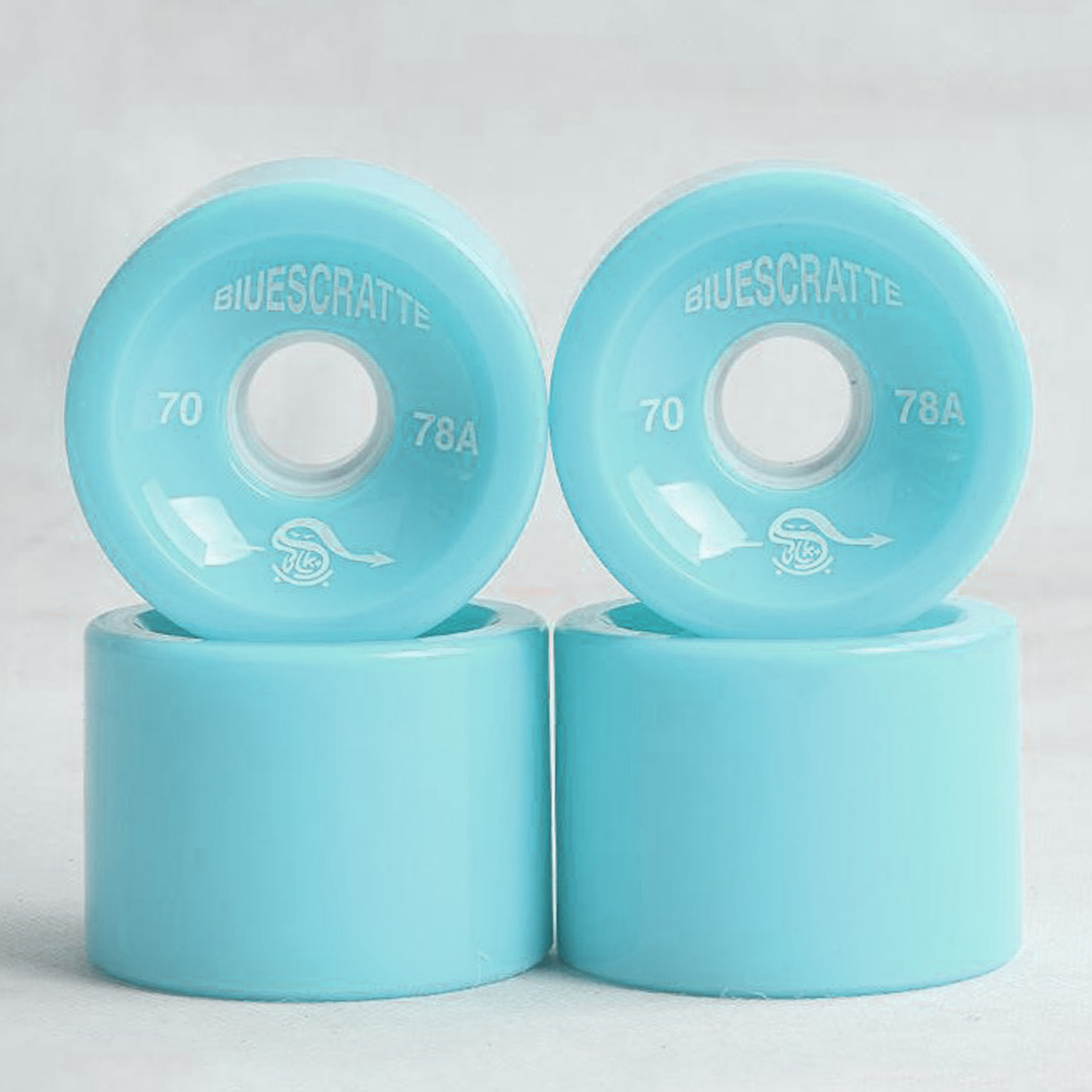 4x 78A Härte Skateboard Räder 70X51mm Longboard Roller Teile