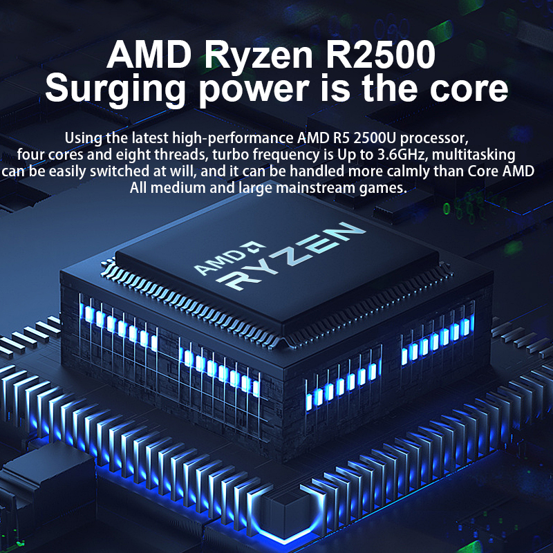 AMD Ryzen R3 2200U Ultra บางลายนิ้วมือปลดล็อค Gaming,การศึกษา,ทำงาน15.6นิ้ว16G DDR4 RAM 16GB M.2 1TB SSD แล็ปท็อป AMD-Ryzen 3