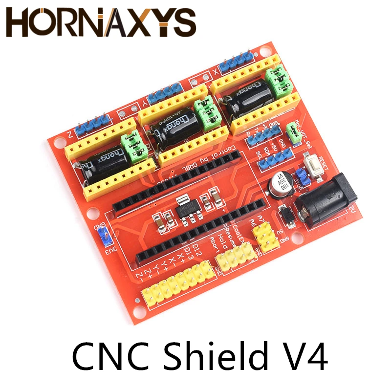 Mới CNC V4 Shield V3 Khắc/3D Máy In/A4988 Lái Xe Mở Rộng Ban Cho Arduino Diy