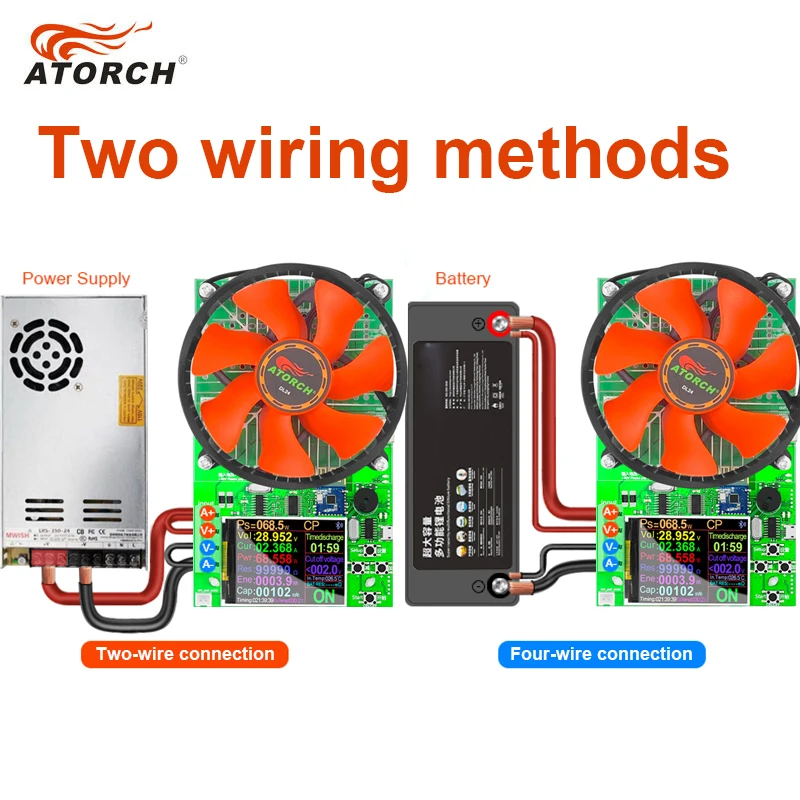 150W 20A แบตเตอรี่ความจุ 4 สาย DC USB เครื่องทดสอบอิเล็กทรอนิกส์โหลดแบตเตอรี่ลิเธียม Discharge Monitor แหล่งจ่ายไฟ Checker PC APP