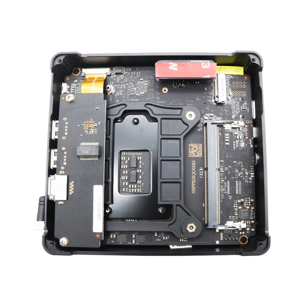 Yohirs 10th Gen NUC i9 10980HK i7 10870H i5 2LAN Mini Pc Windows10 2xDDR4 Max 64GB 2*NVme 4K DP HD2.0  Game Desktop Computer