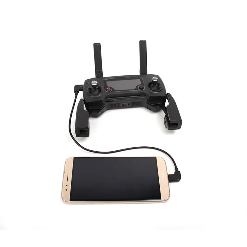 Máy Bay Không Người Lái Cáp Dữ Liệu Cho Máy Bay DJI Spark/MAVIC Pro/Mavic 2 Điều Khiển Micro USB Để Chiếu Sáng/Loại C/Micro USB Dòng Cho Điện Thoại Thông Minh Dành Cho Xiaomi