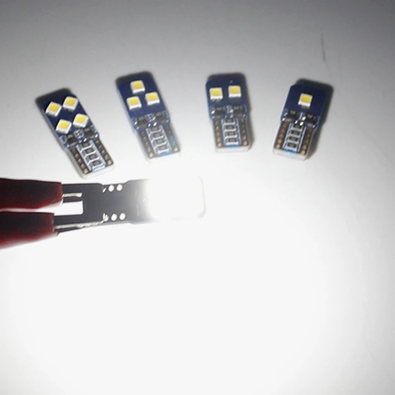 1x Xe Ô Tô Bóng Đèn LED T10 W5W Nội Thất LED Xi Nhan Canbus Không Sai Số 12V 6500K 3030 SMD Tự Động cửa Nêm Bên Giải Phóng Mặt Bằng Đèn 194 5W5