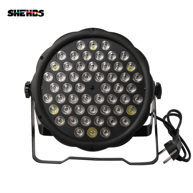 Ledパー 12x3 ワットrgbw ledステージライトパーライト 54x3 ワットDMX512 ディスコdjプロジェクター機パーティー装飾shehds舞台照明