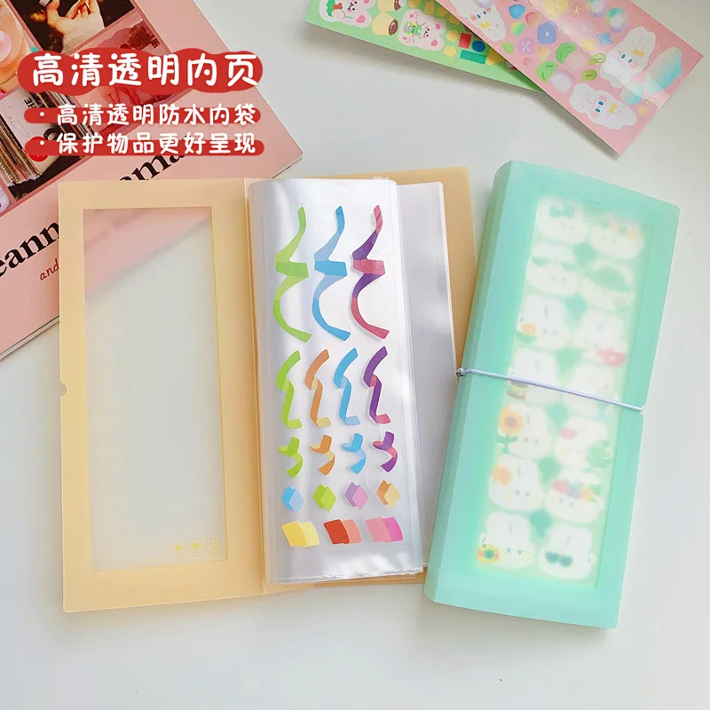 Yoofun 30 fogli Album Scrapbooking Materiale Adesivi di carta Collezione Portaoggetti Porta carte Portafoto trasparente
