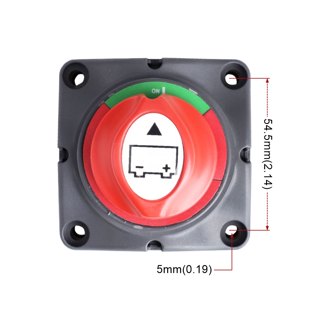 12V 300A キーバッテリーセレクターアイソレータ切断ロータリースイッチ回路カッターキャンピングカー自動車 RV マリンボート用