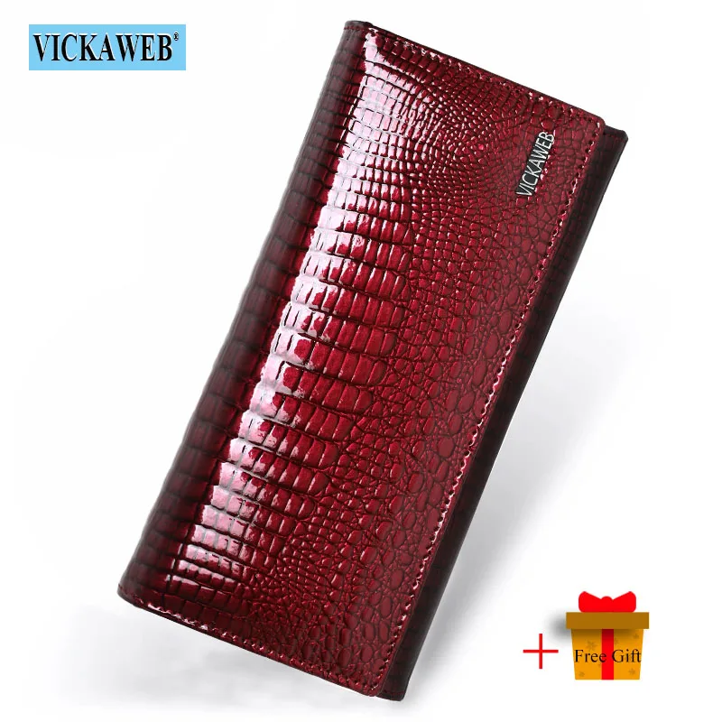 Tặng Bao Da Chính Hãng Nữ Ví Dài Nữ Dây Kéo Đôi Ví Cầm Tay Clutch Tiền Thiết Kế Túi Ví Túi Ví Thời Trang VK-AE501
