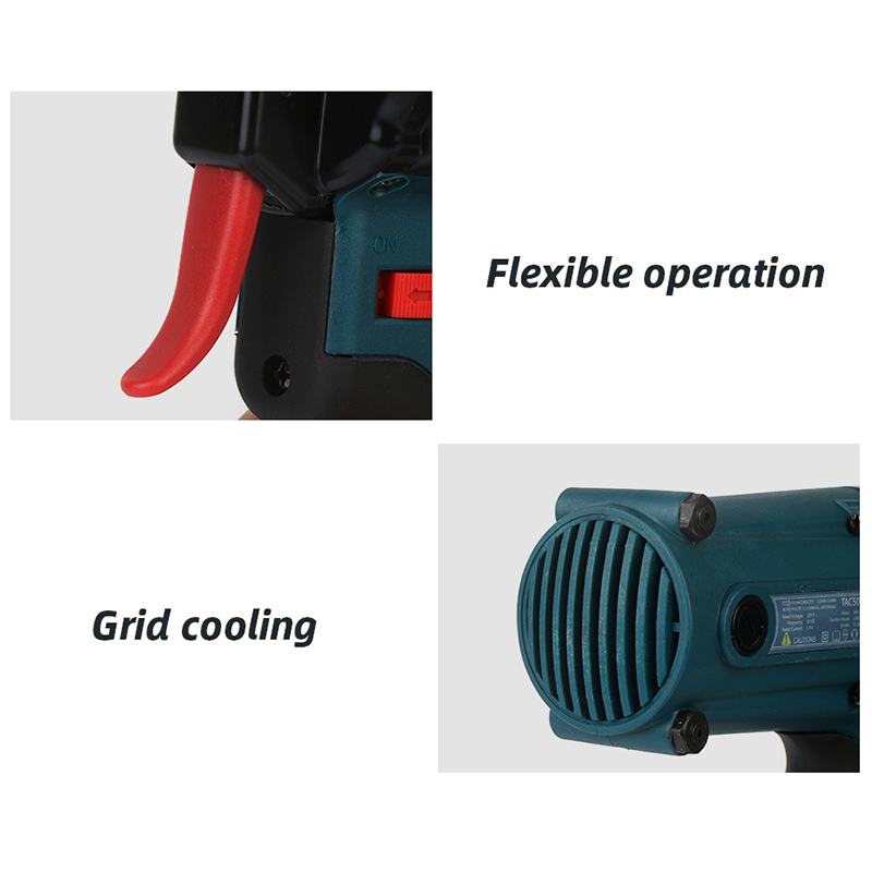 Electric Rivet Gun Riveting Tool For 3.2-5.0mm Nail Gun Heavy Duty Electric Blind Rivet Gun Riveting Tool Power Tool 220V/400W