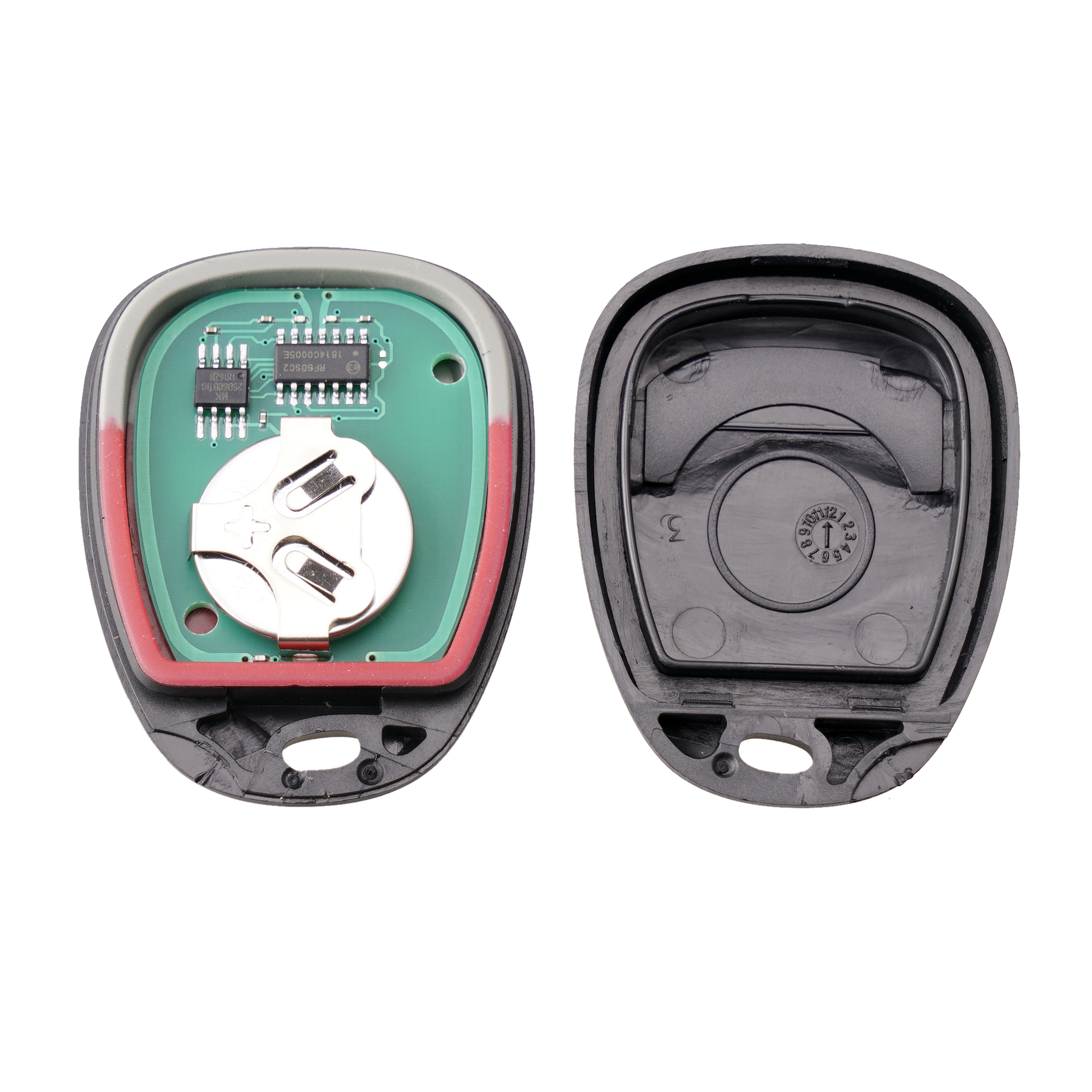 3 ボタンリモートキーフォブハマー H2 シボレーアバランチキャデラックエスカレード 2003 2004 2005 2006 LHJ011 オリジナルキー