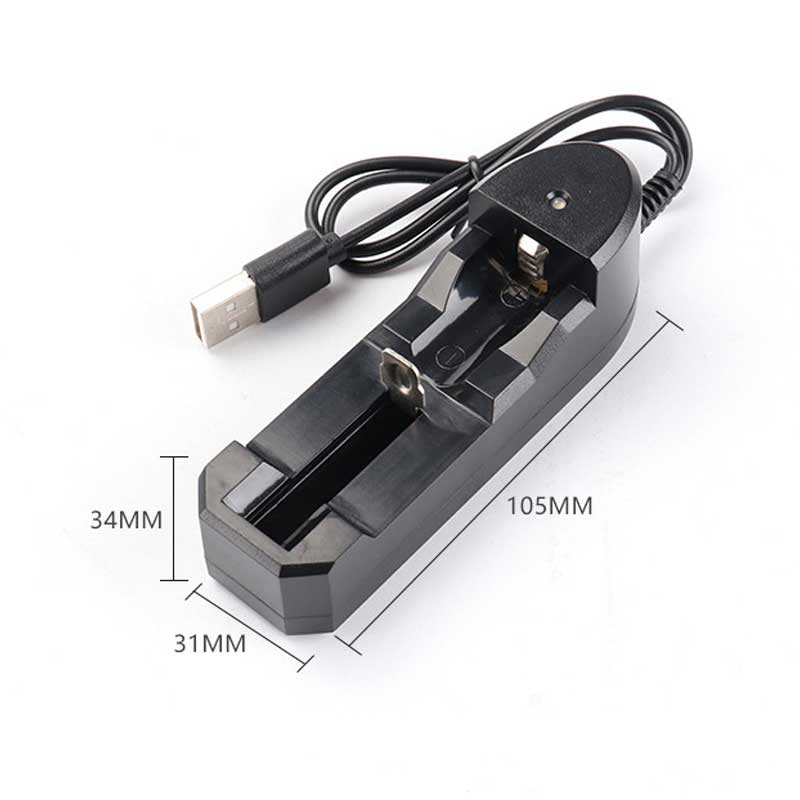 18650 Batterieladegerät 1 2 4 Steckplätze AC 110 V 220 V für 18650 10440 14500 16340 16650 14650 3,7 V wiederaufladbares Lithium-Batterieladegerät