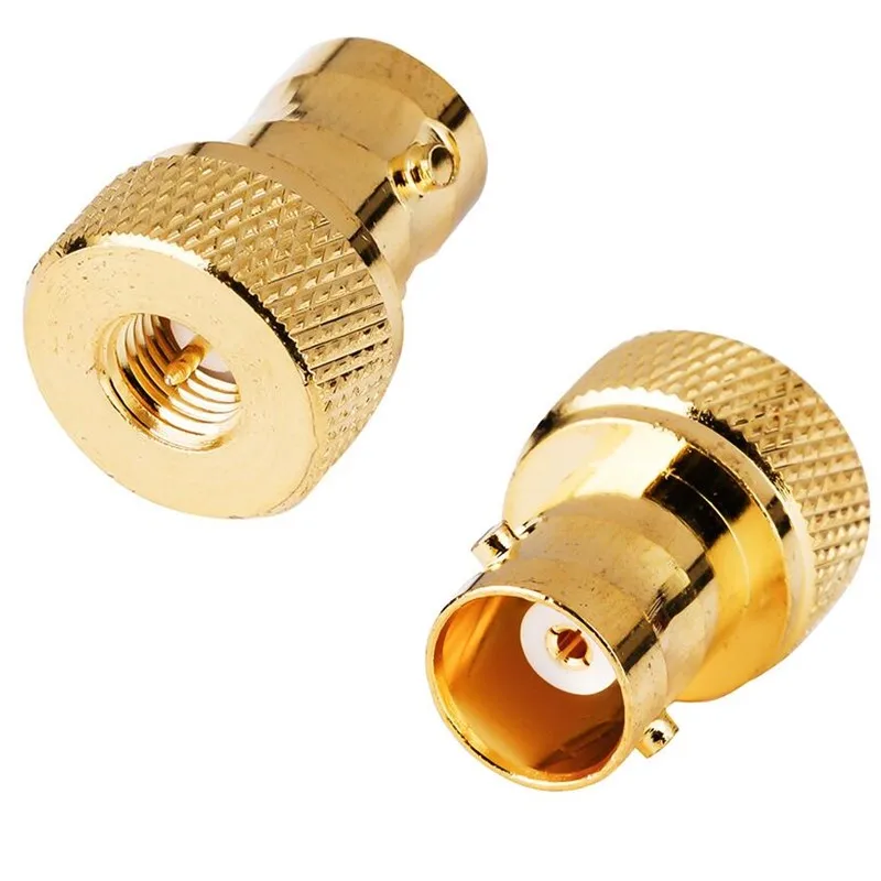 2 Chiếc SMA Nam Nữ Sang BNC Nam Nữ Adapter Dành Cho Các Thiết Bị Mạng LAN Không Dây, Cáp Đồng Trục, WiFi hàm Hay Máy Bộ Đàm Cầm Tay,