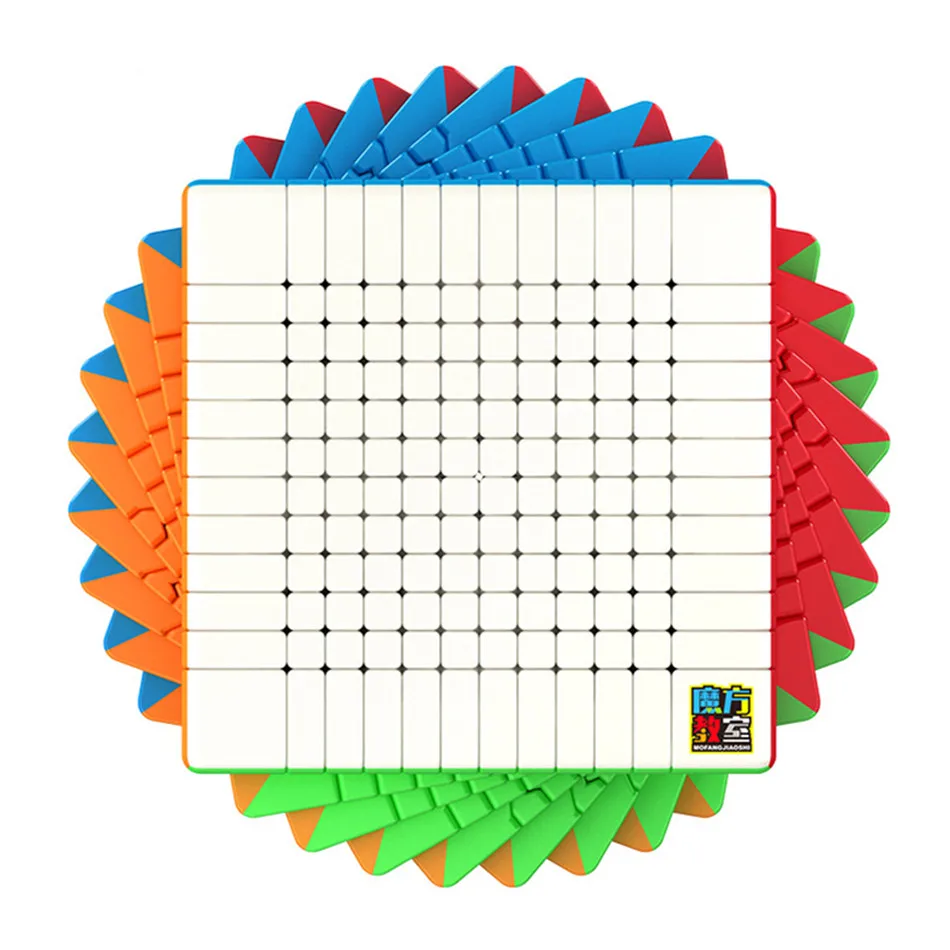 Moyu meilong 13x13 12x12 11x11 10x10 9x9 cubos mágicos velocidade cubos de quebra-cabeça brinquedos de quebra-cabeça profissional para crianças presente cubo