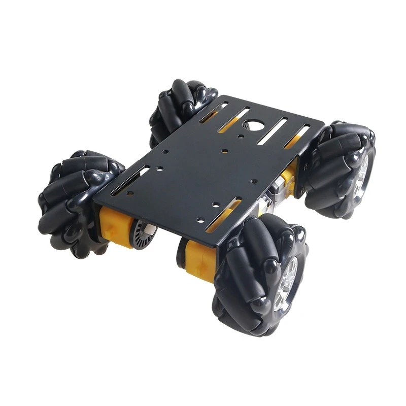4WD 60Mm Mecanum Bánh Xe Robot Thông Minh Ô Tô Kim Khung Xe Bộ 4 TT Động Cơ Chưa Lắp Ráp Cho DIY Máy Làm Học Tập